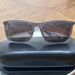 Hackett London Gray Men’s Sunglasses